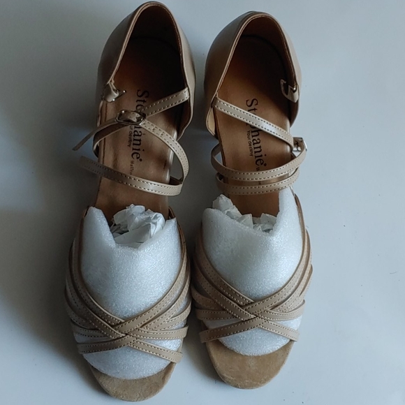 STEPHANIE Ballroom Dance Shoes, Brand New - Picture 1 of 5